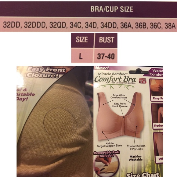 Miracle Bamboo Shaper Bra Full Coverage + Support - Picture 3 of 6